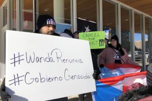 Rally por Puerto Rico en Filadelfia enero 2020 