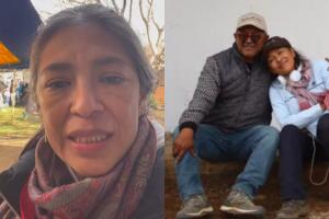 La actriz Ángeles Cruz hizo un llamado de justicia desde el funeral de su hermano Román, quien murió en una aparente emboscada en Oaxaca.