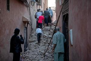 MOROCCO-QUAKE