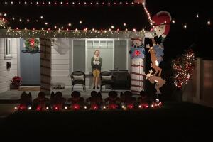 Impresionantes alumbrados navideños en Los Ángeles