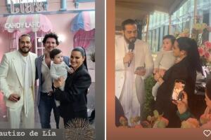 Anahí no aparece en las fotos compartidas de la fiesta de bautizo de la hija de Maite Perroni y Andrés Tovar