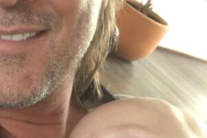 René Strickler y su hijo Ian