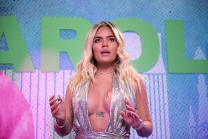 Preestreno del documental 'Karol G: la guerrera del  género' el 8 de marzo de 2019.