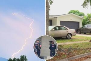 Una mujer y su hijo murieron luego ser alcanzados por un rayo en Florida.