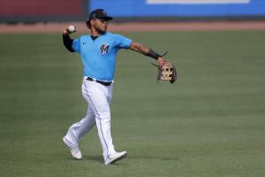 Nationals Marlins Spring Baseball