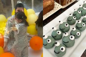 Cazzu celebró el cunpleaños de su hija, pero no está claro si Nodal acudió al festejo.   