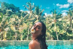 Ana Brenda Contreras, vacaciones Bali mayo 2019