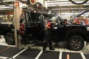 All-new Nissan TITAN XD full-size pickup production begins