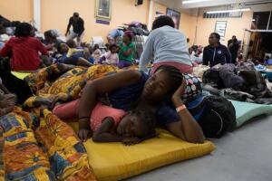 Haitianos en la Frontera