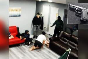 Amarran familia robo casa Westminster susurro 911 arresto