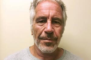Foto de Jeffrey Epstein tras su arresto en julio pasado.