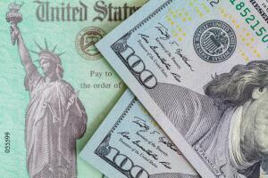 Tax Return Check and Money