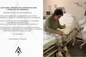 Alejandra Guzmán emitió un comunicado en el que se reportó que estaba bien tras ser hospitalizada. 