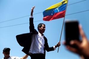 Guaidó llega al Aeropuerto Internacional de Maiquetía
