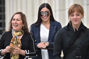 Emma Coronel y Kim Kardashian