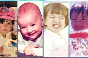 Tiernos y coquetos, así lucían los famosos de telenovela de niños