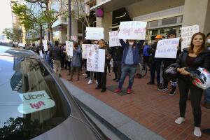 Uber Drivers Tensions