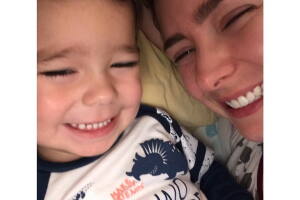 Ariadne Díaz hijo Diego Ornellas 