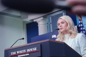 Seguirán negociaciones con Irán, dice Leavitt Se desatará el infierno si hacen cálculo erróneo.jpeg