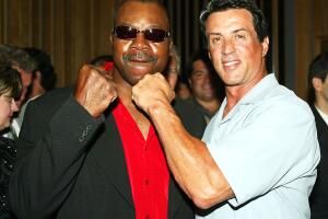 Carl Weathers y Sylvester Stallone