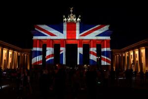 Homenaje reina Isabel Berlin