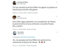Reacciones en Twitter al segundo arresto de Ezra Miller en Hawái