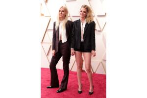 Dylan Meyer and Kristen Stewart Premios Oscar 2022