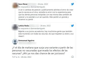 Usuarios contra Amanda Miguel