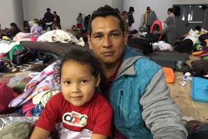 Caravana migrante en Tijuana