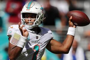 Tua Tagovailoa superó el protocolo de conmociones cerebrales de la NFL y regresará a los emparrillados.