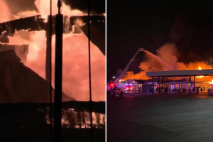 incendio-Denny's-gasolinera-San-Antonio