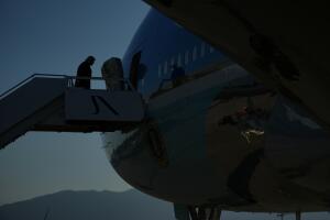 APTOPIX Switzerland G7 Summit Trump
