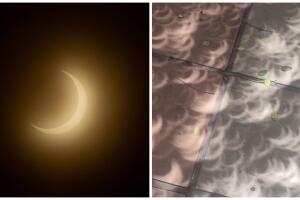 El eclipse solar anular ocurrió el pasado 14 de octubre. 