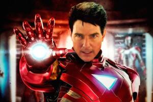 Tom Cruise como Iron Man