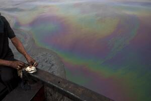 Venezuela Fishing In Oil