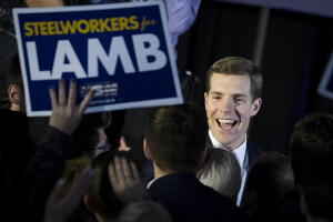 Democratic Congressional Candidate Conor Lamb Holds Election Night Event