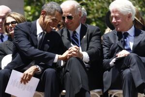Barack Obama, Joe Biden, Bill Clinton