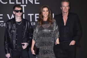 Presley Walker Gerber, Cindy Crawford, Rande Gerber