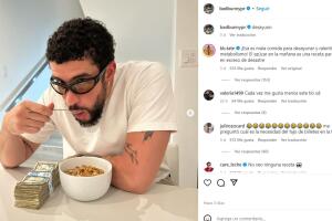 Bad Bunny borra publicaciones de Instagram y desata polémica con fotos