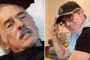 Actor Andrés García responde si está en "guerra" con su hijo Leonardo