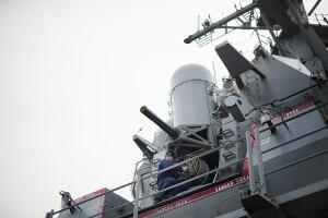 Barco destructor de la Marina de Estados Unidos