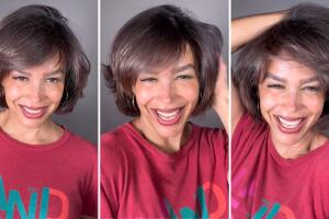 Biby Gaytán renovó su 'look' recientemente.