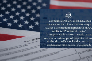 negación visas turismo de nacimiento partos Estados Unidos