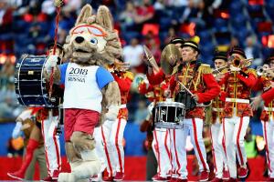 Mundial Rusia 2018: las fotos más tiernas de la mascota Zabivaka