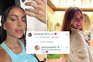 Georgina Rodríguez y Elizabeth Gutiérrez