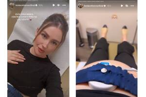 Kenia Ontiveros a punto de dar a luz a su cuarta hija