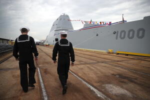 Marinos de la Armada estadounidense.