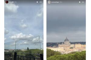 ¿Nodal y Ángela Aguilar juntos en Roma?