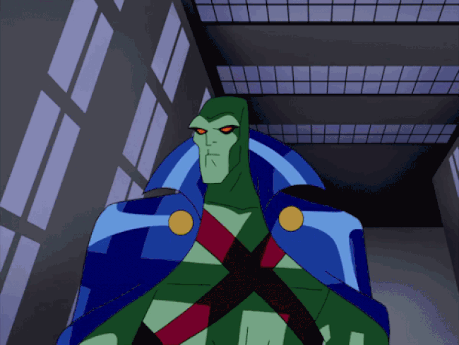 Martian Manhunter transformándose