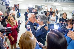 Jorge Ramos llega Miami
